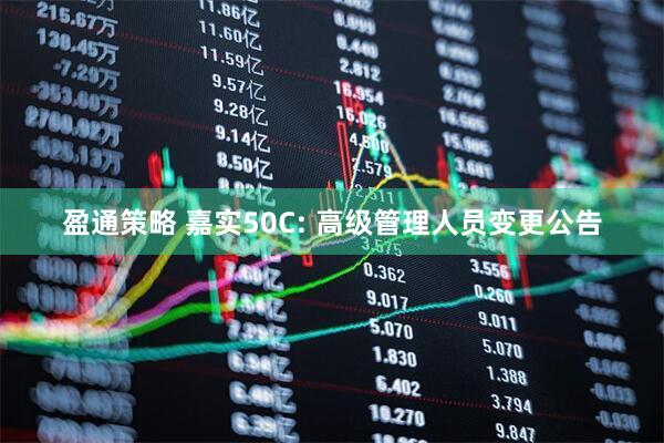 盈通策略 嘉实50C: 高级管理人员变更公告